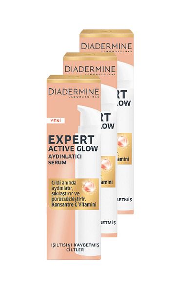 Diadermine Expert Active Glow Illuminating Serum Set of 3