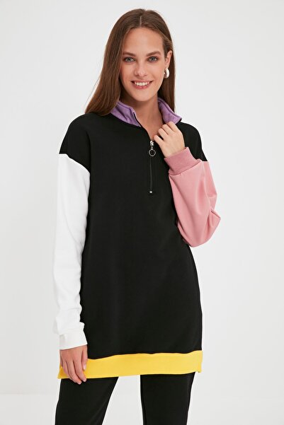 Trendyol Modest Sweatsuit Set - Black - Regular