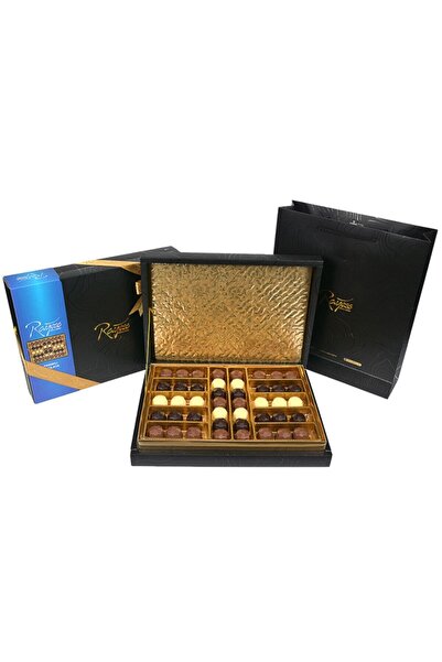 Rayess Çikolata Premium Black Fındıklı Full Spesiyal Hediyelik Çikolata 420 Gr
