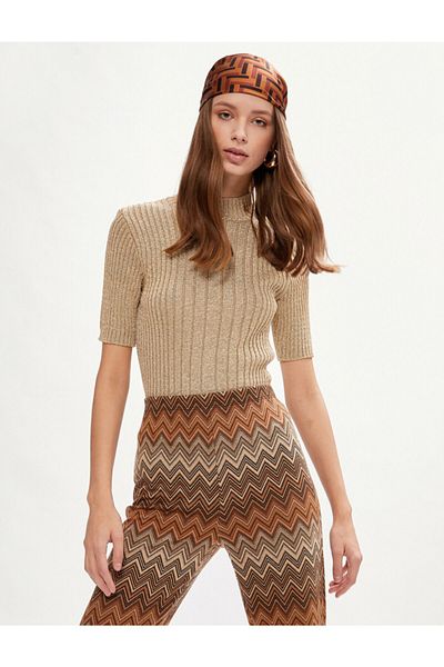 Koton Pullover - Gold - Slim Fit