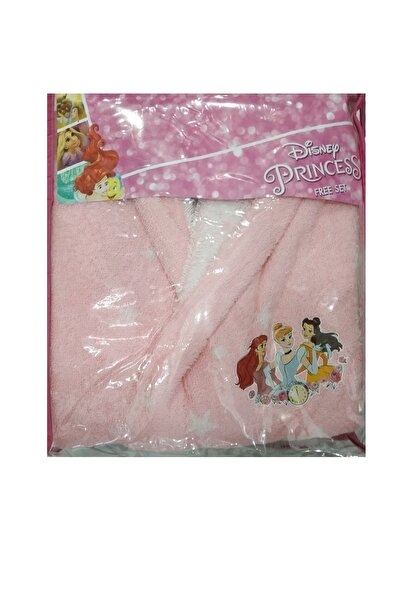 Özdilek طقم رداء حمام للأطفال مرخص من ديزني برينسيس تايم 7/8 سنوات