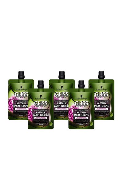 Gliss Bio-tech 50 Ml X 5 Pieces Weekly Care Therapy