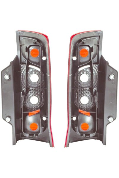 Genel Markalar Citroen Nemo Sağ Sol Arka Stop Lambası Takımı 2008--2015 Yana Açılan uyumlu