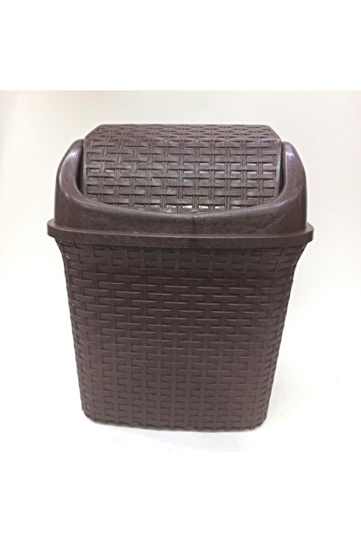 Genel Markalar Plastik Kendinden Desenli Klikli Hasır 34 Cm Yüksekliğinde Çöp...