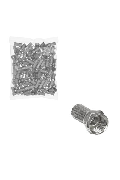 OEM F Konnektör Rg6 Geniş Standart (100 Adet) Polaxtor