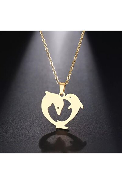 Nida Jewelry 925 Ayar Gümüş Yunus Balığı Kolye