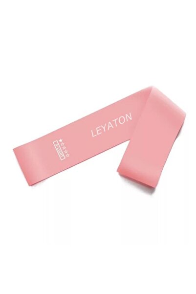 Leyaton Pembe Hafif Direnç Latex Aerobik Band  Lab100