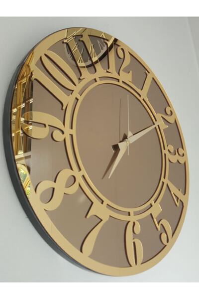 AYNA DENİZİ Golden Latin Bronze Model Altın Bronz Renk 50 Cm Dekoratif Aynalı...