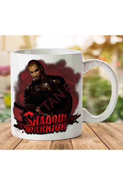 ART HEDİYE كوب مطبوع عليه وجهين من Shadow Warrior