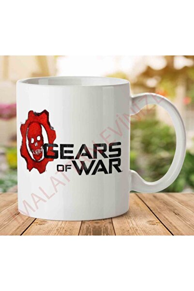 ART HEDİYE كوب A2407 Gears of War مطبوع على الجانبين