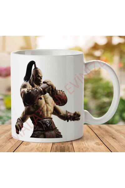 ART HEDİYE كوب مورتال كومبات X مطبوع على الجانبين