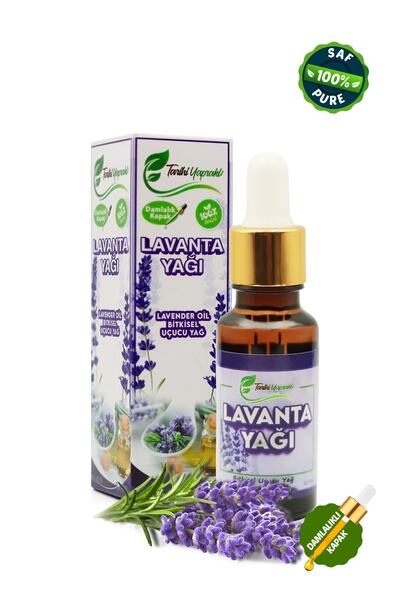TARİHİ YAPRAKLI %100 Saf Lavanta Yağı 20ml