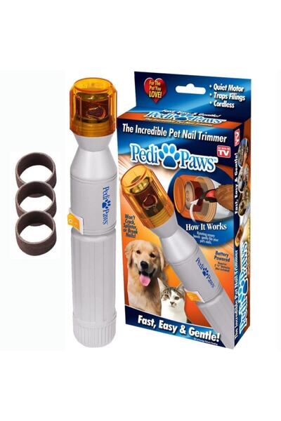 Jetcom Pedi Paws Kedi Köpek Pilli Tırnak Törpüsü