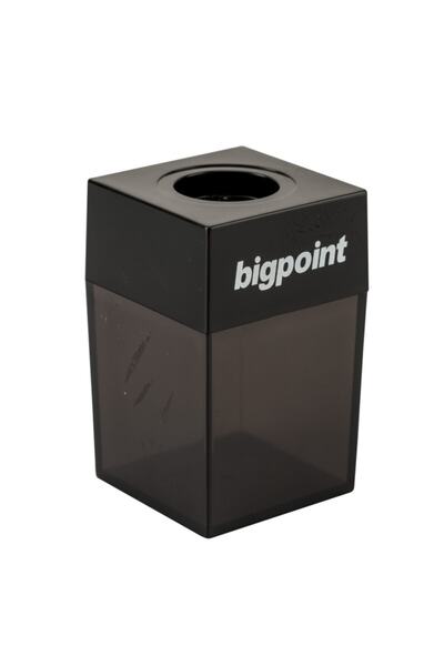 Bigpoint Μαύρο κουτί με μαγνήτες για συνδετήρες, 12 τεμάχια