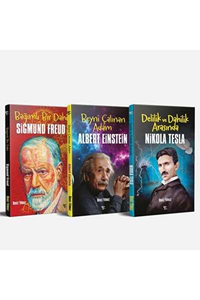 Halk Kitabevi Dünyaya Yön Veren Bilim Adamları Seti - 3 Kitap