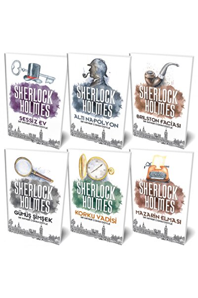 Halk Kitabevi Sherlock Holmes 6 Kitap