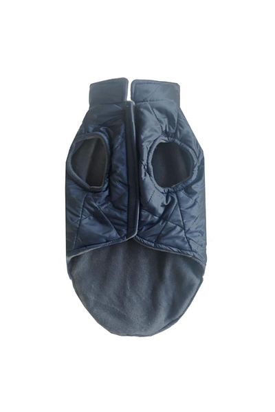 Alphadog Fluffy Dog Coat with Aqua Fleece Inside