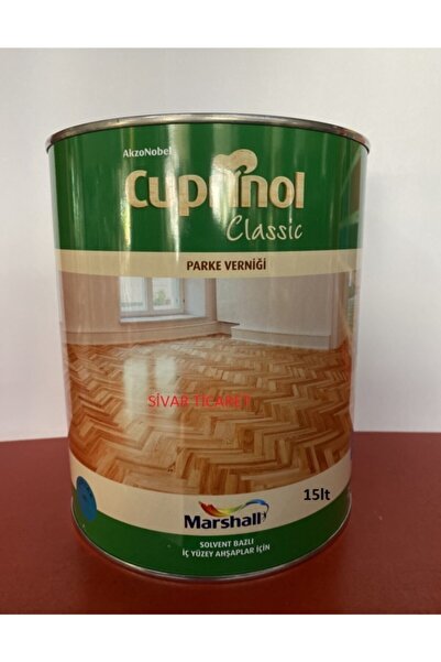 Cuprinol Marshall Parke Ahşap Verniği Çizilmelere Dayanıklı Şeffaf 15 Lt Parlak