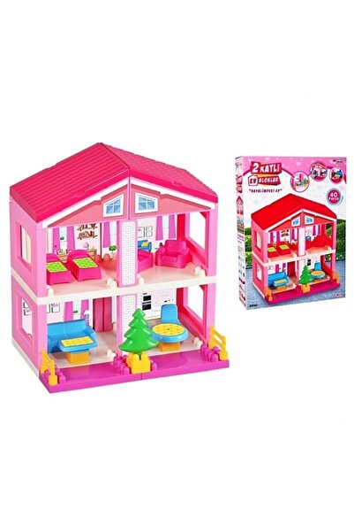 Genel Markalar Dede Candy&ken 2 Katlı Ev Bloklar // 40 Parçalı