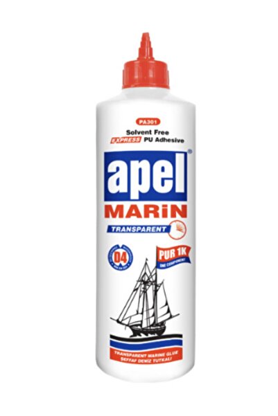 APEL Pa301 Ekspress Marin Tutkal Şeffaf 700 Gr