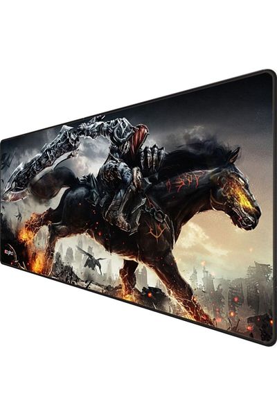Digipod لوحة ماوس ألعاب مقاس 90x40 Xxl لوحة ماوس ألعاب كبيرة بقاعدة مضادة للانزلاق بسُمك 4 مم