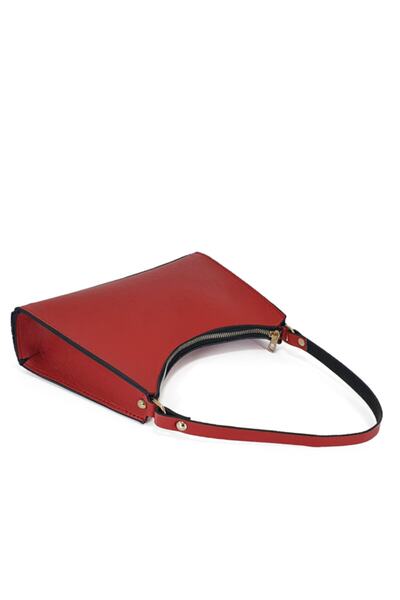 Güce Red Color Baguette Baguette Hand and Shoulder Bag Gc009002