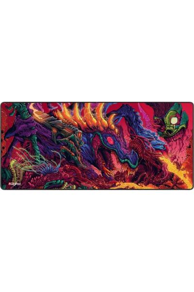 Digipod Gaming Mousepad Oyuncu Mouse Pad 90x40 Xxl Büyük Oyuncu Mousepad Kaymaz Taban 4mm Kalınlık