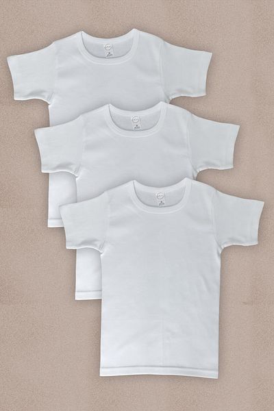 ali altun iç giyim Ribana Boy's Undershirt - 3 Pieces