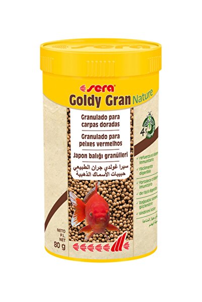 Genel Markalar Goldy Gran Nature 250ml (80gr) Granür Japon Balığı Yemi