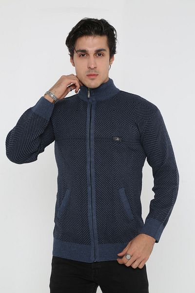 KMKkombin Dad's Winter Zippered Thick Cardigan Coat