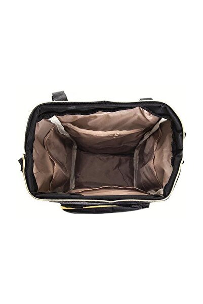 Resmo Bebek Atta Çantası, Anne Bebek Bakım Çantası - Siyah