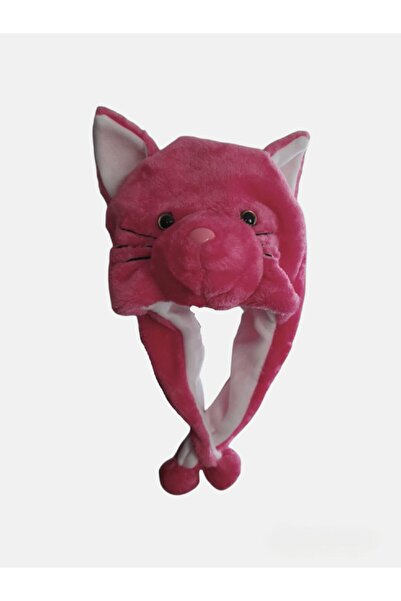 by.accessoriess Kedi Model Kız Çocuk Peluş Bere
