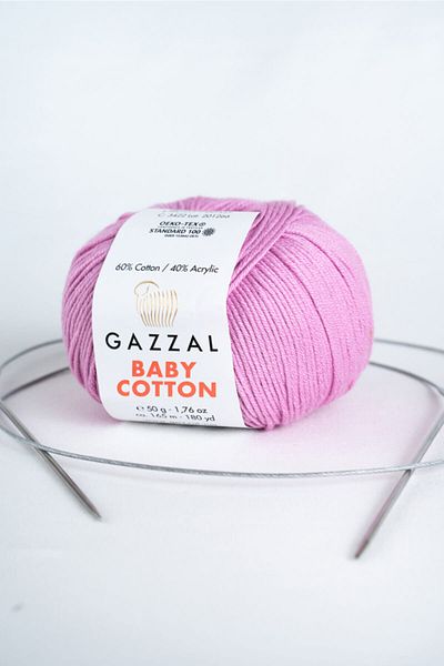 Gazzal Βρεφικό βαμβακερό Amigurumi Punch Πλεκτό Κλωστή, 50 gr (3422)