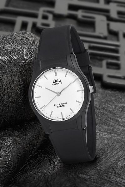Q&Q Unisex Black Wristwatch 3g3288