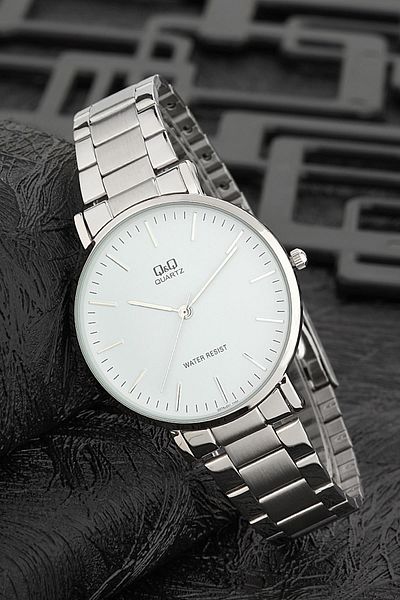 Q&Q Women's White Metal Cord Wristwatch 3G799