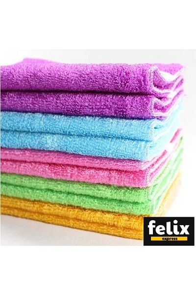 AYLA STAND Bamboo Fiber Kitchen Cloth Set of 10
