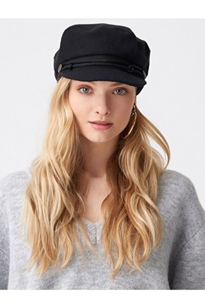 BALIENTE قبعة نسائية من نوع البحارة باللون الأسود