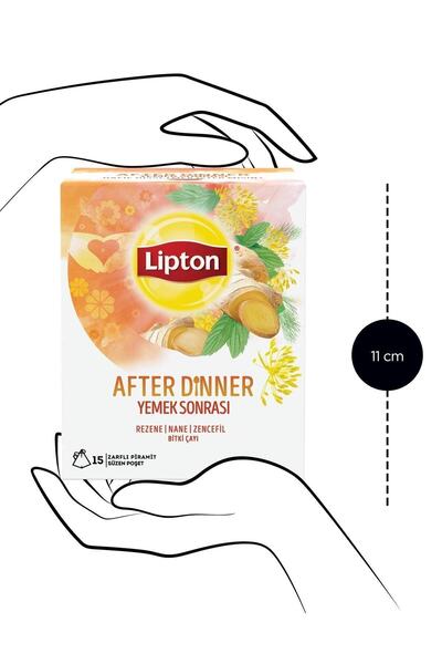 Lipton After Dinner Bardak Poşet Bitki Çayı 15'li X 2 Adet
