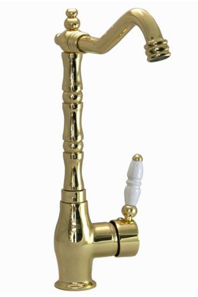 hilal Rustic Gold Yellow Sink Faucet