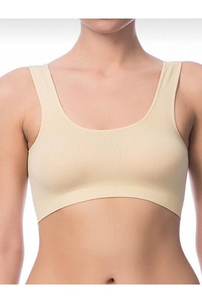 NBB Thick Strap Half Bustier Skin Color 2410