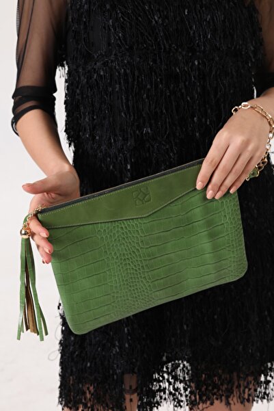 Doolo Design حقيبة يد Pupıl Doolo بشريط فلو أخضر