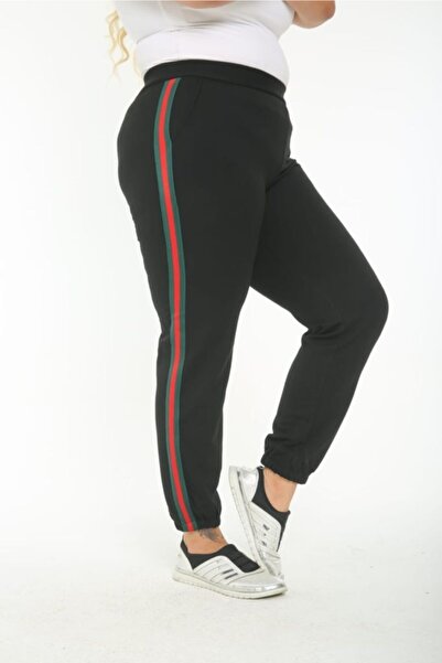 Esina Γυναικεία Φούτερ με Ελαστικό Πόδι Plus Size