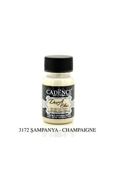 Cadence Dora Glass Metalik Cam Boyası 50 ml. 3172 ŞAMPANYA