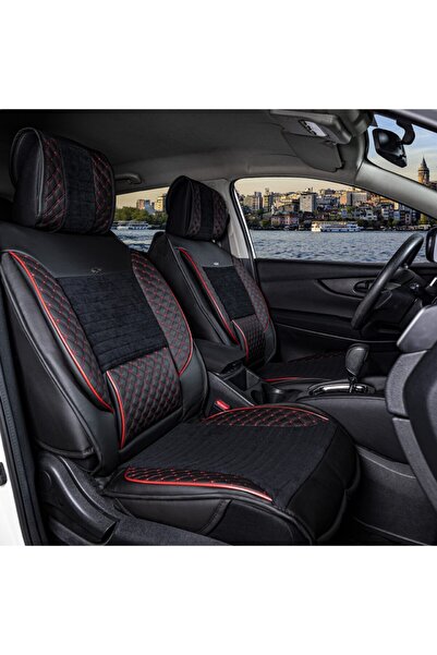 AkalMatbaa Volkswagen Passat B6 Luxury Leather Car Seat Cover Orthopedic (Elite)