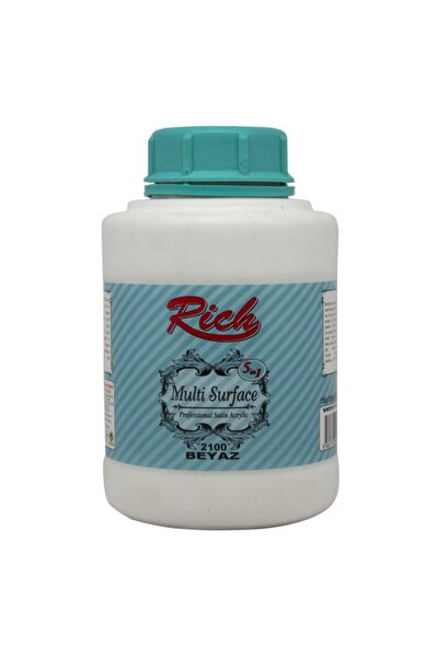 Rich Multi Surface Her Yüzey Için Akrilik Boya 1250 Cc 2100 Beyaz