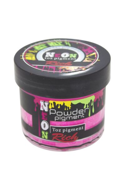 Rich Neon Powder Pigment 60 Cc. 11019 Kırmızı
