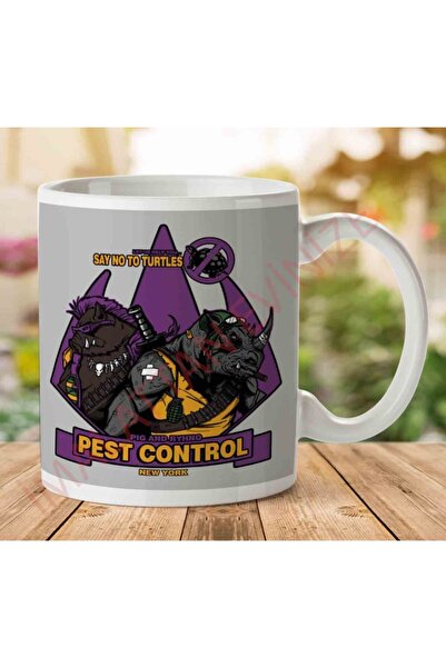 ART HEDİYE Pest Control Bebop And Rocksteady Teenage Mutant Ninja Turtles Two...