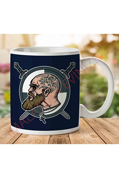 ART HEDİYE كوب نورس وورلورد الفايكنج مطبوع على الجانبين