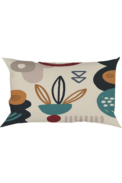 LadiesHome Custom Design 50x30 Rectangular Double Sided Printed Throw Pillow Pillow Case