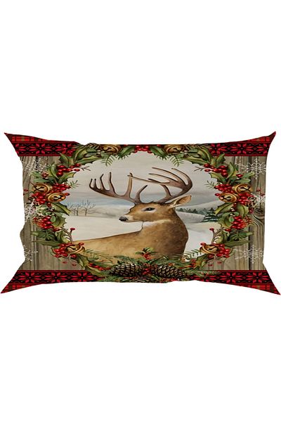 LadiesHome Custom Design 50x30 Rectangular Double Sided Printed Throw Pillow Pillow Case